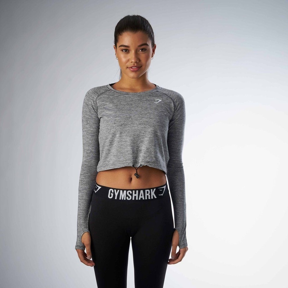 Gymshark Drawcord Crop Top